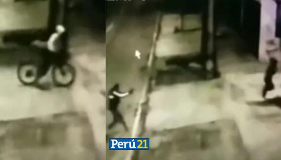 El hombre asesinó a uno de los ladrones que le sustrajo su bicicleta./ Foto: Captura de pantalla El Tiempo