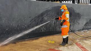 Cercado de Lima: Municipalidad de Lima continúa trabajos de limpieza y desinfección