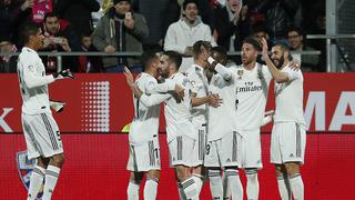 Real Madrid pasa a las semifinales de la Copa del Rey tras ganarle 3-1 al Girona [FOTOS]