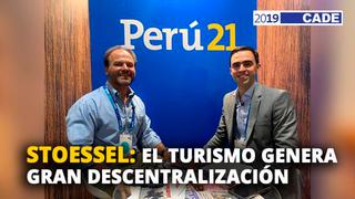 Juan Stoessel: El turismo genera gran descentralización [VIDEO]