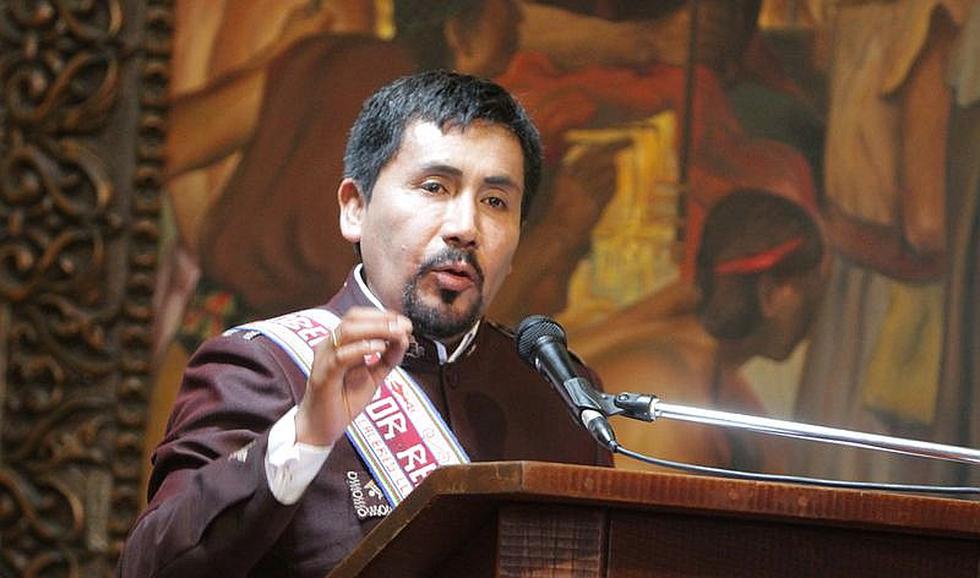 Fiscalía recibe nuevas pruebas en contra de Elmer Cáceres Llica por caso de protestas