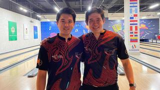 Peruanos Guibu y Tateishi ganaron presea de plata en dobles de bowling de los Juegos Bolivarianos