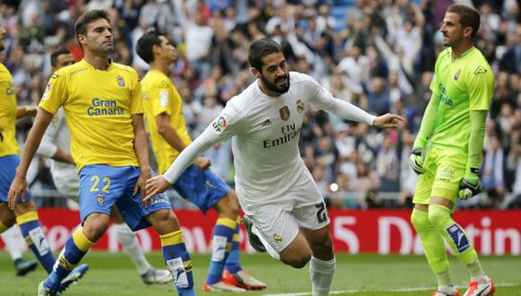 Isco marcó el primero para el Real Madrid. (Reuters)