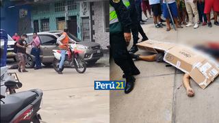 Iquitos: agente de seguridad abate a delincuente que asaltó a empresario [VIDEO]