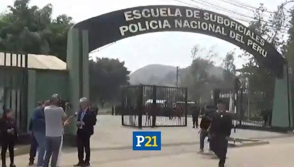 Efectivo se quita la vida en Escuela Nacional de Formación Profesional de la Policía (ENFPP) en Puente Piedra. (Foto: ATV)