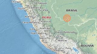 IGP: Cuatro sismos de 5.0, 6.5, 5.1 y 4.6 grados remecieron este jueves Ucayali
