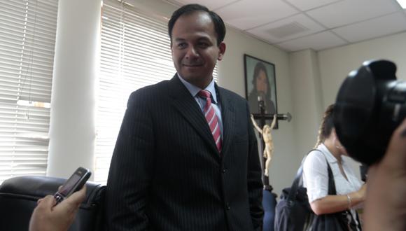 OFRECE IMPARCIALIDAD. El legislador Juan Díaz afirma que respetará el plan de trabajo aprobado. (Nancy Dueñas)