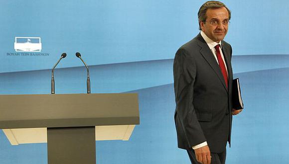 Samaras hizo anuncio en una conferencia en Atenas. (Reuters)