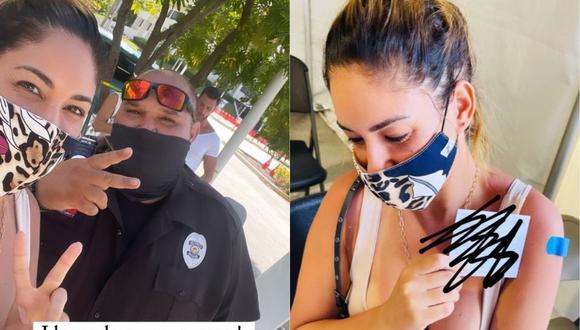 Tilsa Lozano se encuentra en Miami desde hace algunos días. Aprovechó su estadía para vacunarse contra el COVID-19. (Foto: @tilsa_lozano)