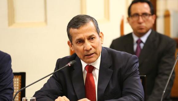 Ollanta Humala es investigado por los aportes de Odebrecht a su campaña electoral, hecho que él niega. (Perú21)