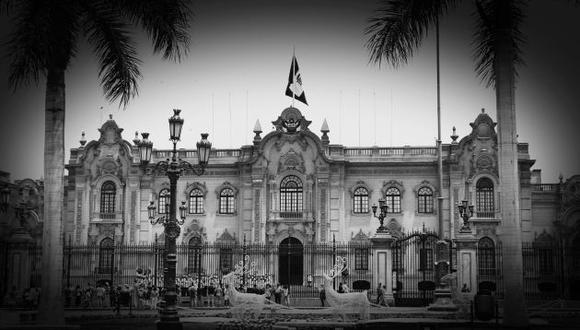 Palacio de Gobierno, en el centro de Lima. (GEC)