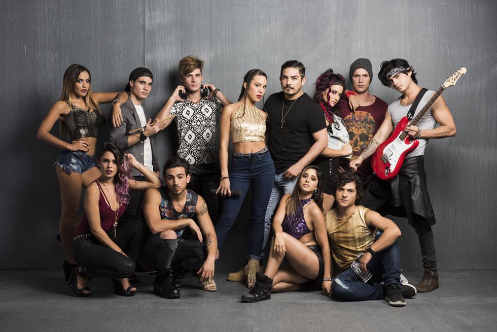 Este es el elenco protagónico de la telenovela 'Cumbia Pop'. (Créditos: América)