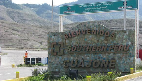 La mina Cuajone suspendió sus operaciones el 28 de febrero, después de que cuatro comunidades cerraran el acceso al agua a la empresa y bloquearan una vía férrea. (Foto: GEC)