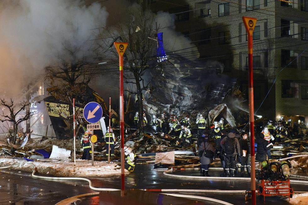 41 muertos tras masiva explosión de restaurante en Sapporo. (Agencias)