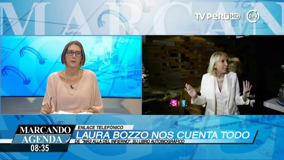 TV Perú recibió un ola de críticas por entrevista a Laura Bozzo. (Twitter: @noticias_tvperu)
