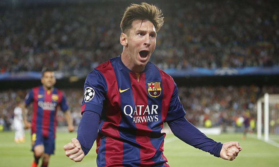 Lionel Messi de Barcelona. (AFP)