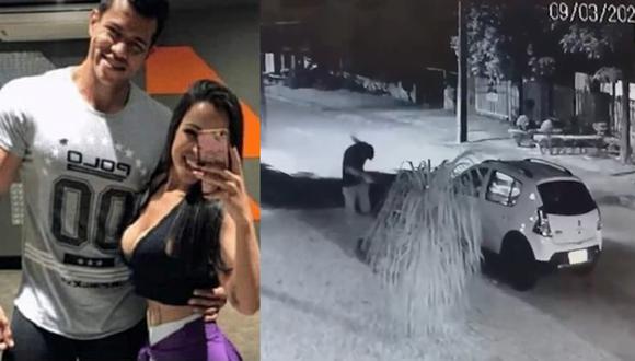 Eduardo Alves, de 31 años, encontró a su esposa en una situación comprometedora con un indigente arriba de un auto. (Foto: Facebook)