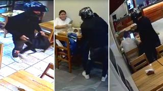 Miraflores: Hombre asalta y golpea a comensales de un restaurante