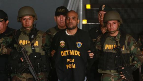 Gerson Gálvez está recluido en la Base Naval. (USI)