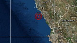 Sismo de magnitud 3.6 se registró esta mañana en Lima, según registró IGP