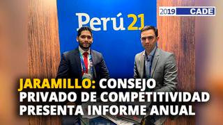 Miguel Jaramillo: Consejo privado de competitividad presenta informe anual [VIDEO]