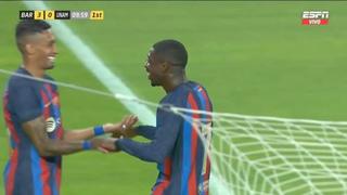 Barcelona vs. Pumas: Dembélé estiró la ventaja y los azulgranas ganan 3-0 en 10 minutos [VIDEO]