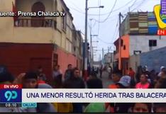 Balacera en la zona de Puerto Nuevo deja dos heridos en el Callao [VIDEO]