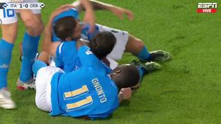 Gol de Pellegrini para el 1-0 de Italia sobre Alemania por la Liga de las Naciones