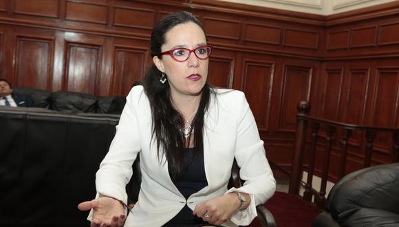 Marisa Glave señaló que existe un "contrabando" en el dictamen de que prohíbe la financiación ilegal de partidos políticos. (Foto: GEC)