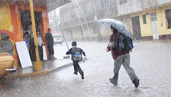 Cuidado. Ocurrirán lluvias intensas en 15 regiones del país. (FOTO: GEC)