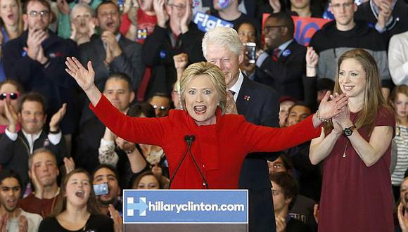 Hillary Clinton venció a Bernie Sanders por tres decimales en primarias del Partido Demócrata. (Reuters)