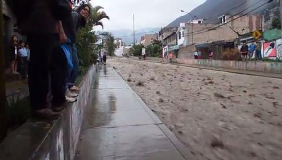 Videos registraron consecuencias de los distintos huaicos en Chosica. (Captura YouTube)