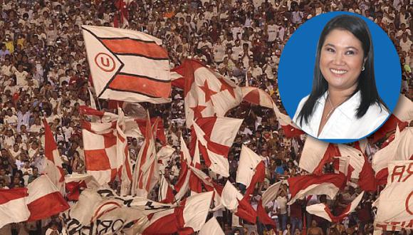 Keiko Fujimori: Trinchera Norte protesta contra cierre de campaña de candidata en el Estadio Monumental. (Composición)
