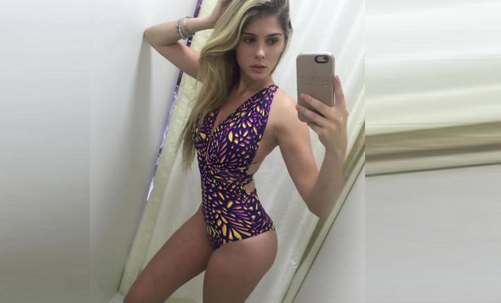 La modelo brasileña dio a entender que no sabía bien por qué había terminado su relación con Guerrero. (Facebook/@BarbaraEvans22)