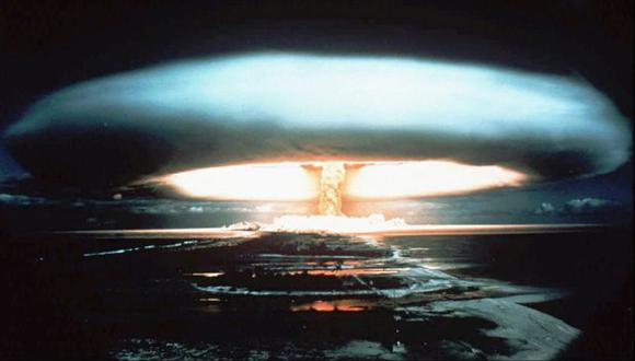 Explosión de una bomba atómica (Foto referencial: AP)
