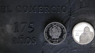 BCR lanzó moneda de colección por los 175 años del diario El Comercio