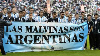 Brasil 2014: FIFA indignada con Argentina por pancarta sobre Las Malvinas