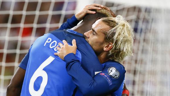 Francia saca ventaja ante la selección holandesa. (AP)