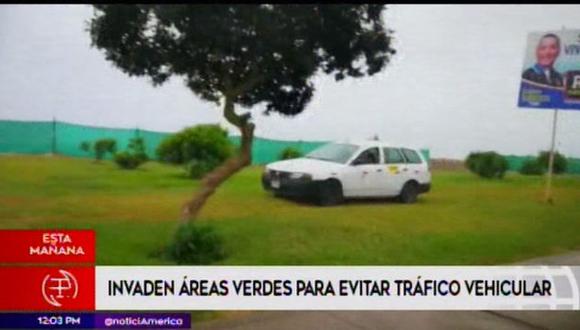 Ninguna autoridad detiene las maniobras temerarias de los conductores en la Costanera. (América Noticias)