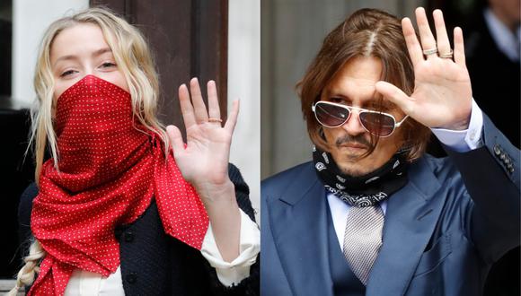 Amber Heard habría simulado contusiones en el rostro, según un amigo de Johnny Depp. (Foto: AFP/Tolga AKMEN)