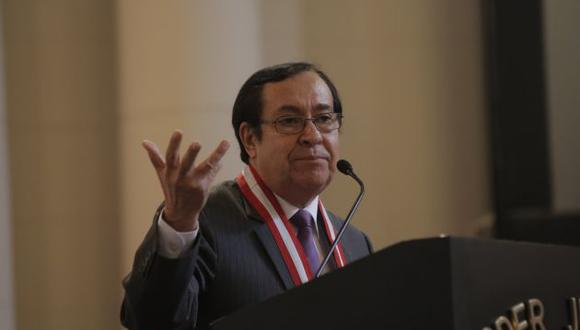 Víctor Prado Saldarriaga fue elegido presidente del Poder Judicial, tras la renuncia de Duberlí Rodríguez. (Perú21)