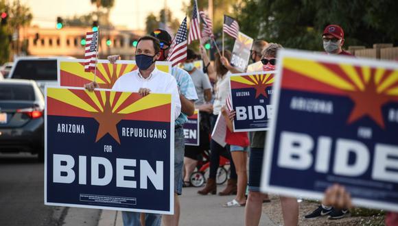 Arizona, de 7 millones de habitantes, entrega 11 votos en el colegio electoral.  (Foto: Robyn Beck / AFP)