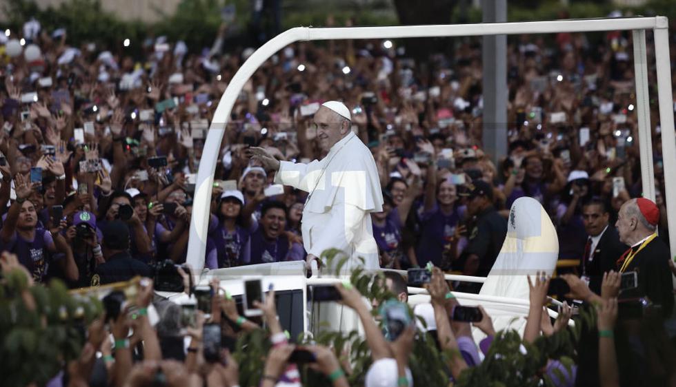 Sumo Pontífice de la Iglesia Católica permanecerá en el Perú hasta el 21 de enero. (César Campos)