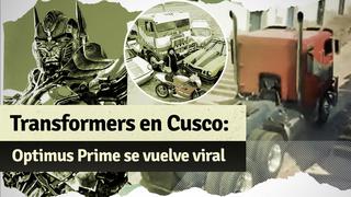 Optimus Prime sufre otro percance en las calles de Cusco y se vuelve viral