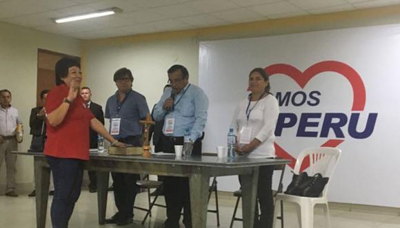 El partido político Somos Perú entregó la solicitud con la información sobre las elecciones internas ante el JEE Lima Centro. (Foto referencial: Difusión)