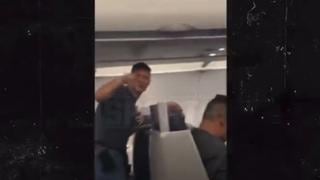 Hombre ebrio fastidia a Mike Tyson en el avión y el exboxeador le da tremenda paliza | VIDEO