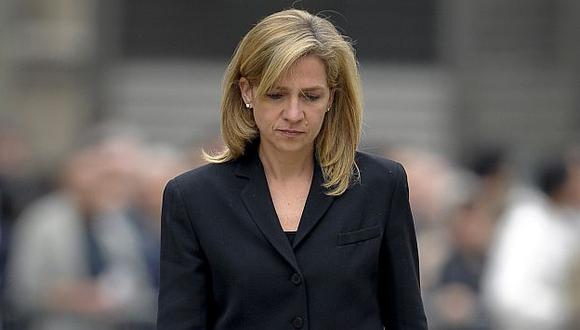 Infanta Cristina de España es imputada por blanqueo y fraude fiscal. (AFP)