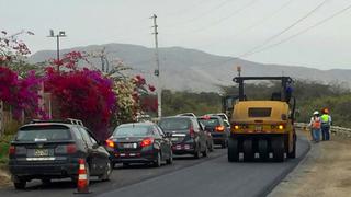 Obras en la carretera Huaraz-Caraz tienen un 71.82% de avance, afirma MTC