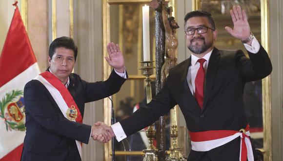 Geiner Alvarado asumió el MTC tras su paso como ministro de Vivienda. Está en el Gabinete desde el inicio del gobierno de Pedro Castillo.