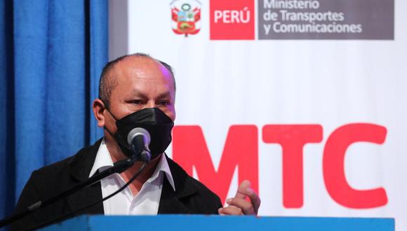 Juan Silva abandona el Ejecutivo tras ser titular del MTC desde julio del 2021. Foto: MTC